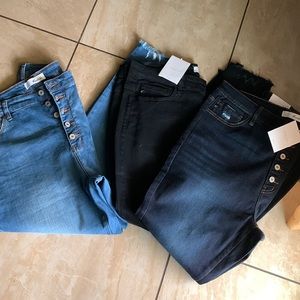 KANCAN JEANS 2xl super strechy I have dark blue light blue and black